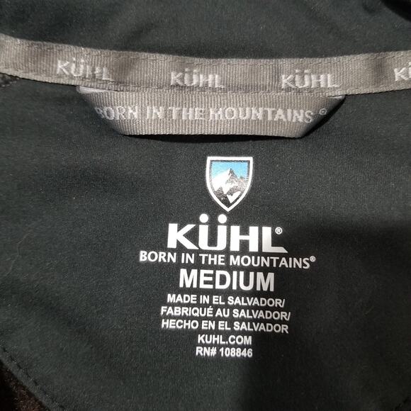 Kuhl Sweater Mens Medium 1/4 Zip Kashmira Fleece Hiking Pullover - Picture 4 of 9